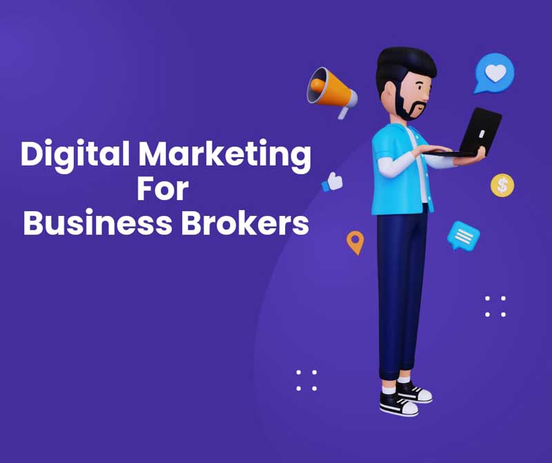 Digital marketing for business brokers poster